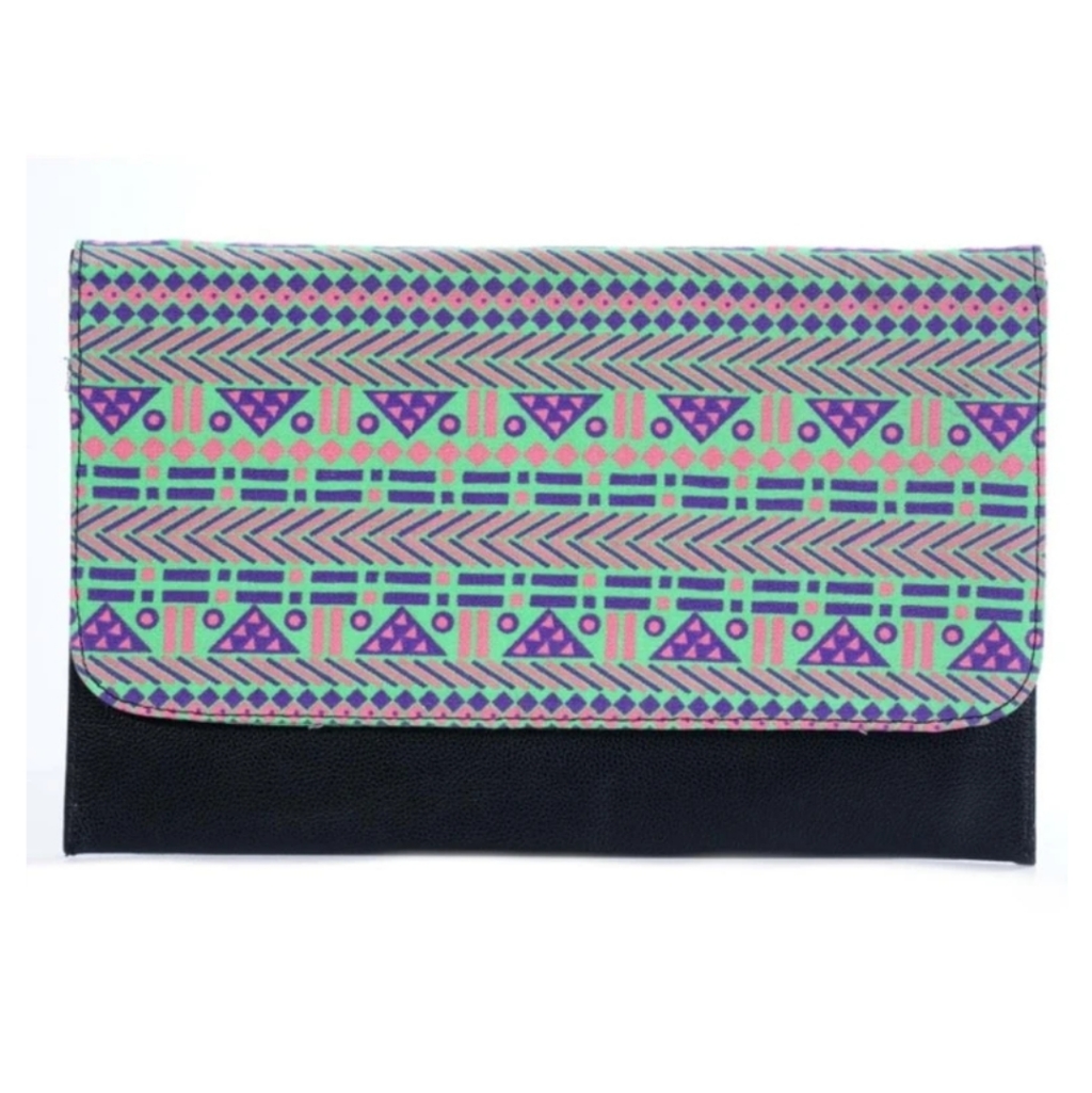 Patterned Large Clutch